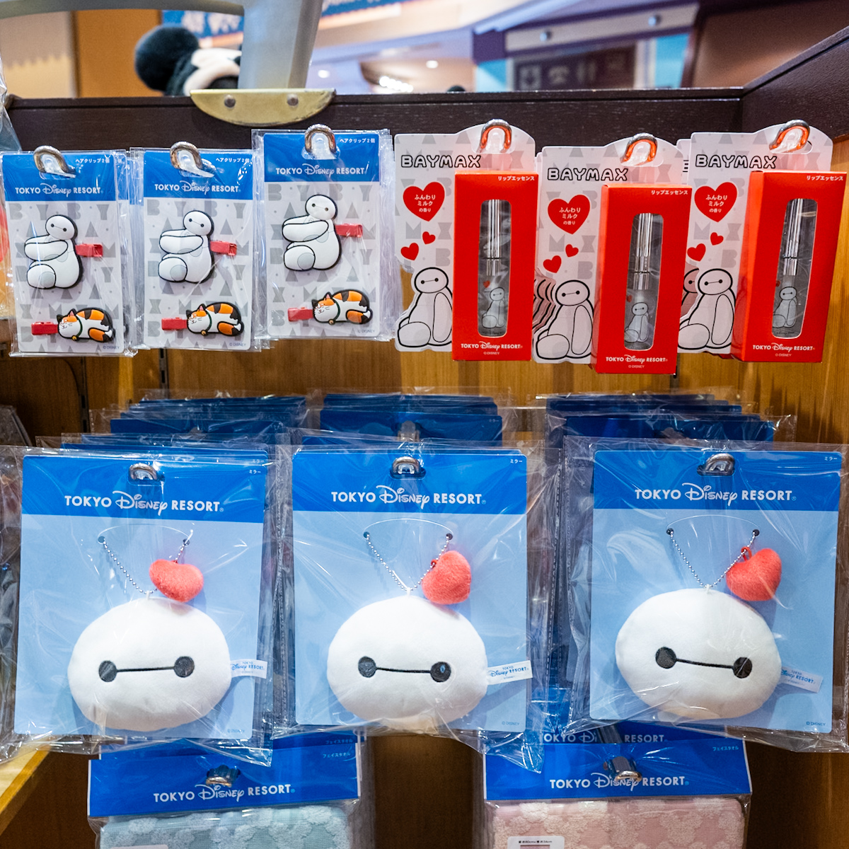 東京ディズニーランド『ベイマックス』リップ・ミラー・ヘアクリップ