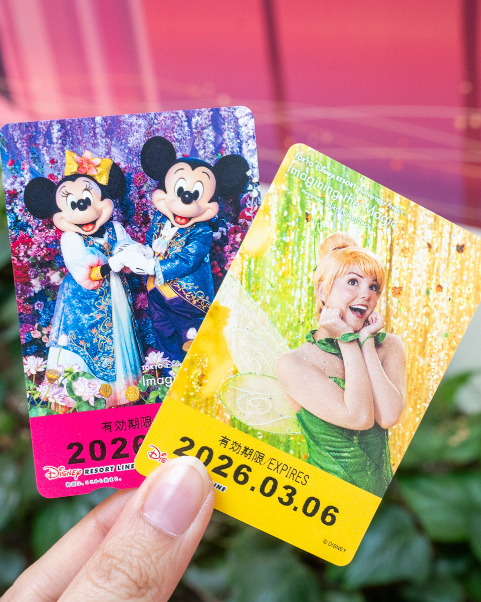 東京ディズニーリゾートライン「イマジニング・ザ・マジック」フリーきっぷ（ミッキー＆ミニー・ティンカー・ベル）1