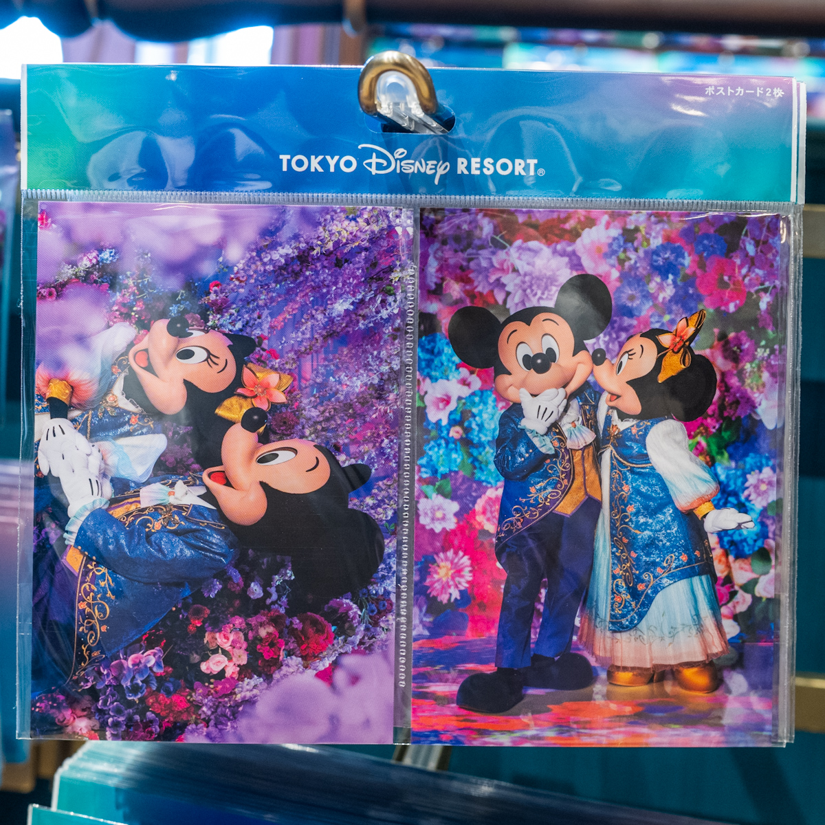 ミッキー、ミニーポストカード