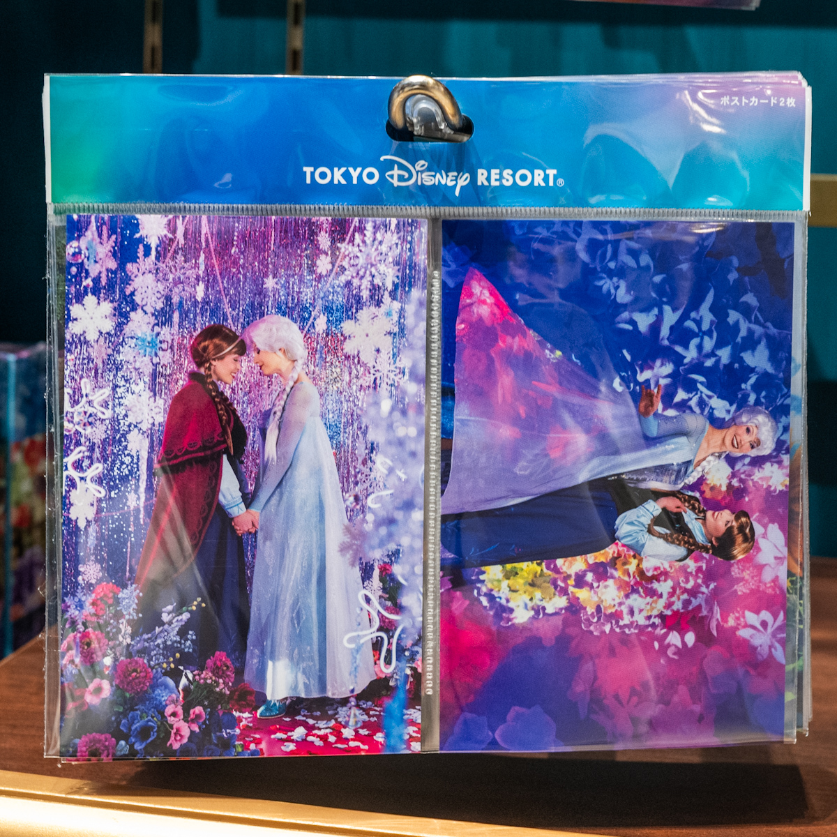 アナとエルサポストカード