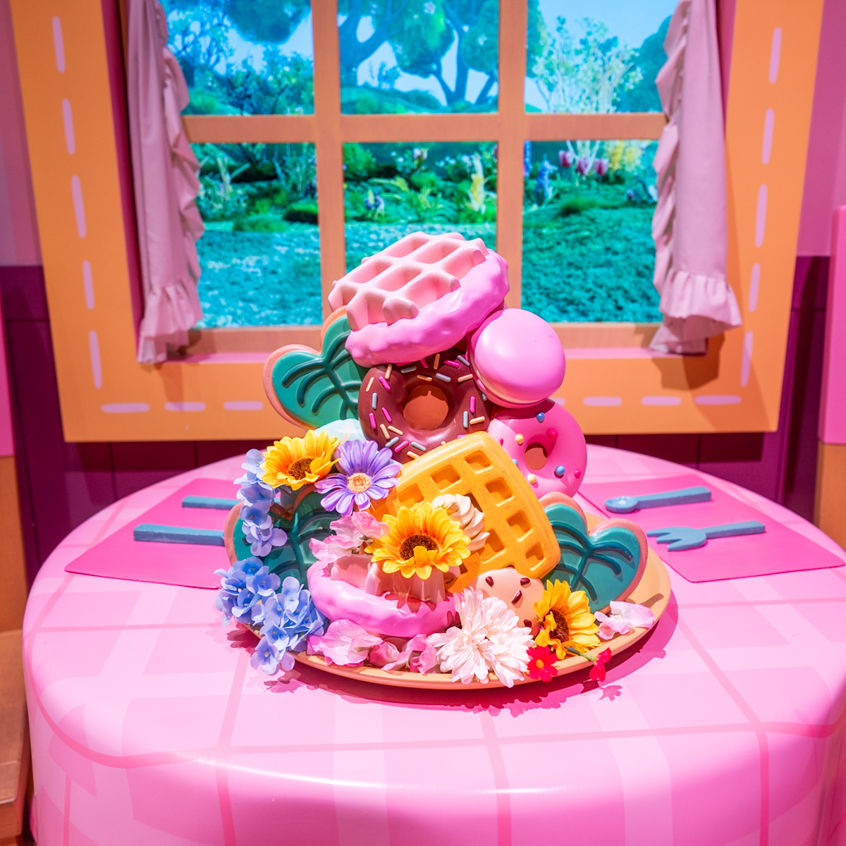 香港ディズニーランド・リゾート“ダッフィー＆フレンズ プレイ・デイズ2026”　プレイハウス内装2