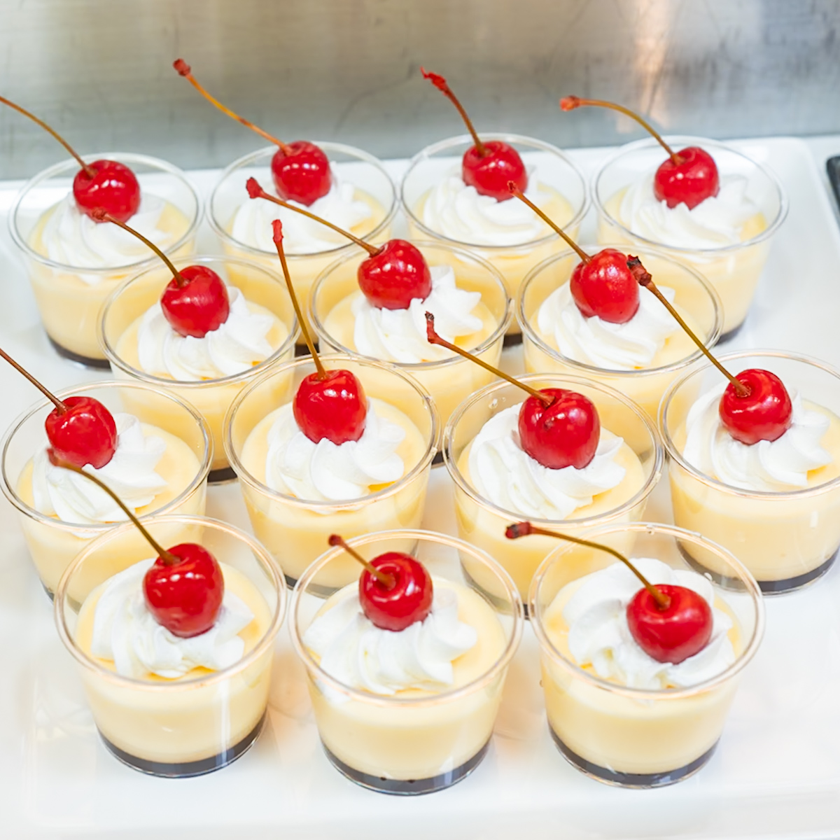 カスタードプリン