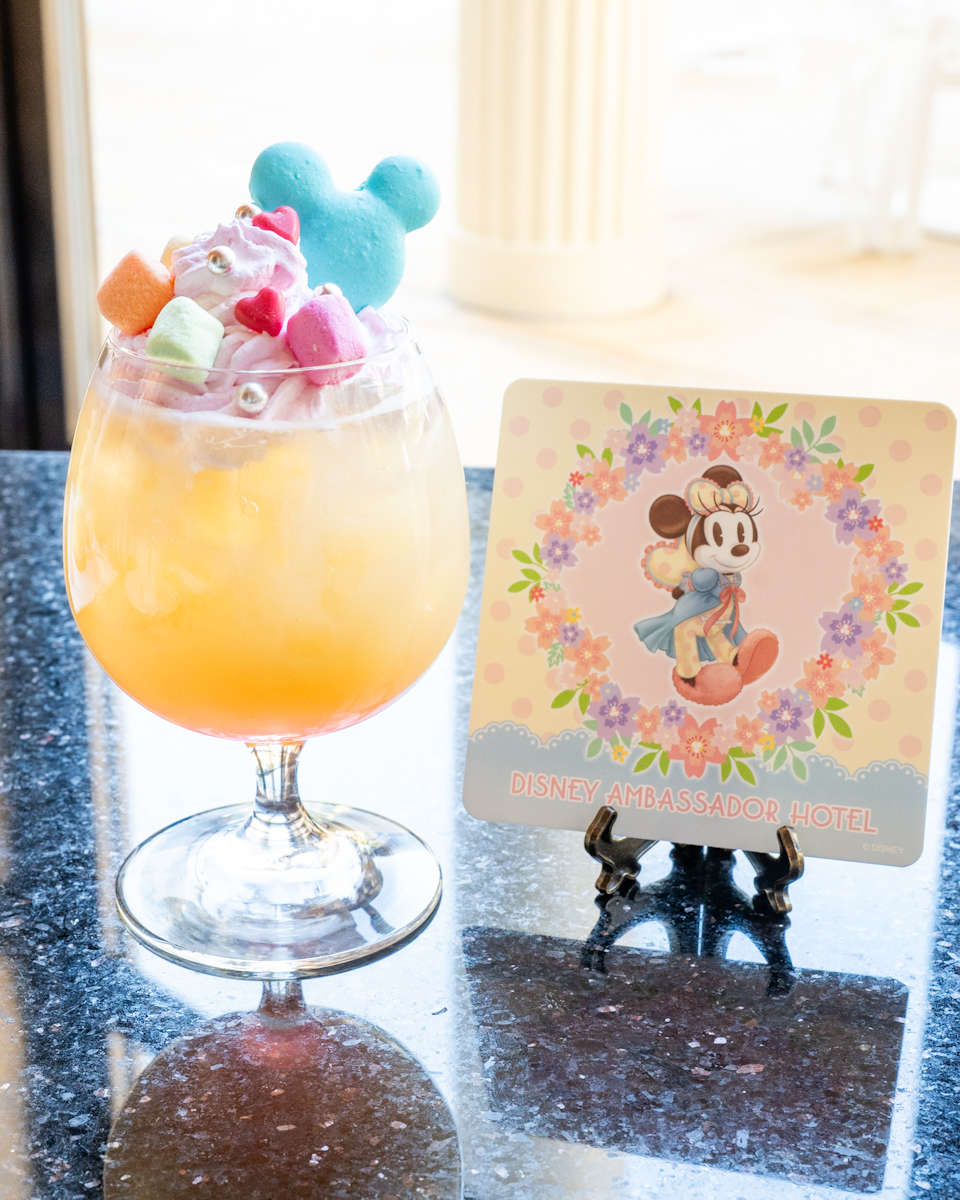 “ミニーのスプリング・デイドリーム”スペシャルドリンク