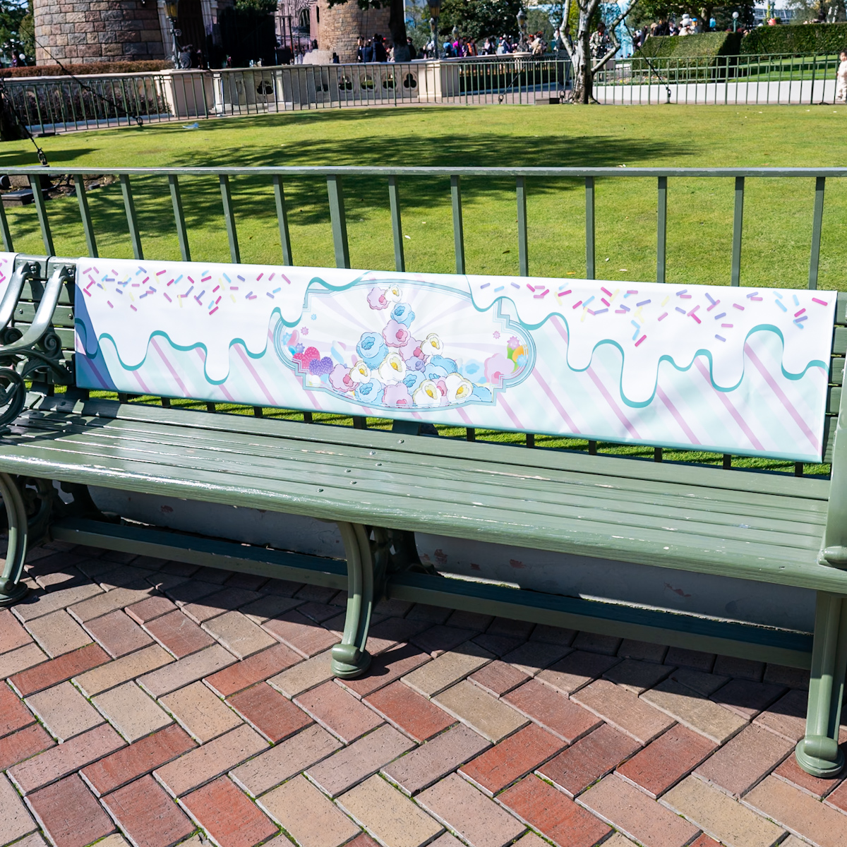 キャンディー　ベンチ