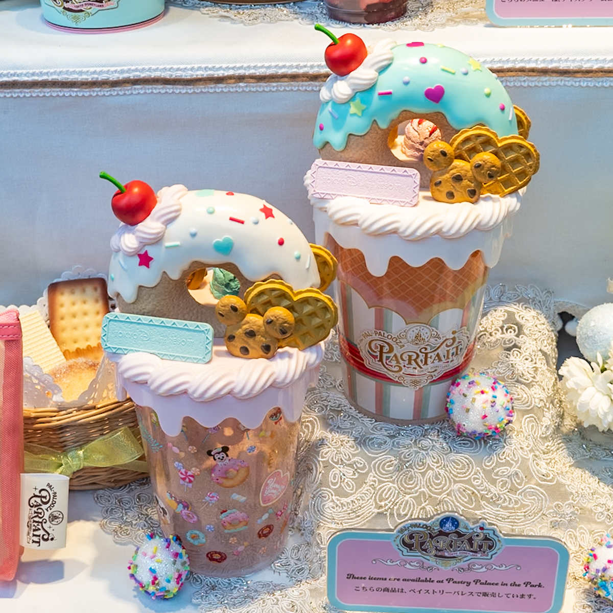 東京ディズニーランド「ペイストリーパレス」パルパルーザ・パルフェグッズ パフェカップ