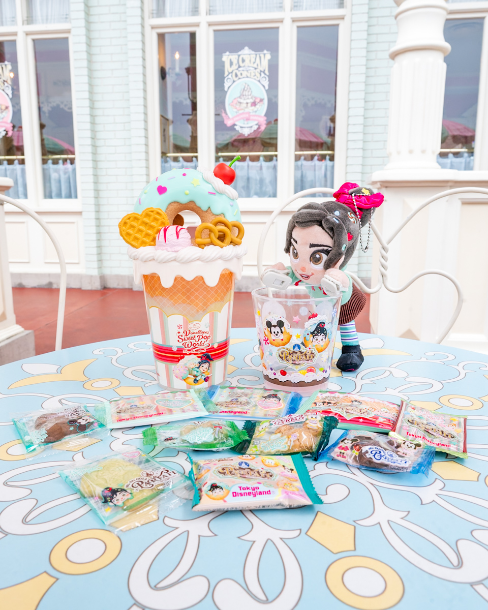東京ディズニーランド「ペイストリーパレス」パルパルーザ・パルフェグッズ