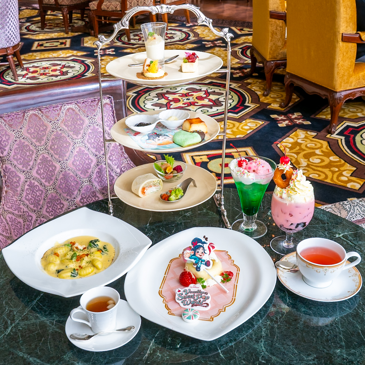 ドリーマーズ・ラウンジ「ディズニー・パルパルーザ“ヴァネロペのスウィーツ・ポップ・ワールド”」スペシャルセット紹介