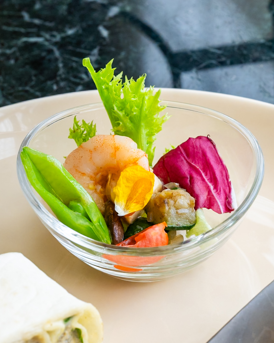 筍と小海老のカクテル