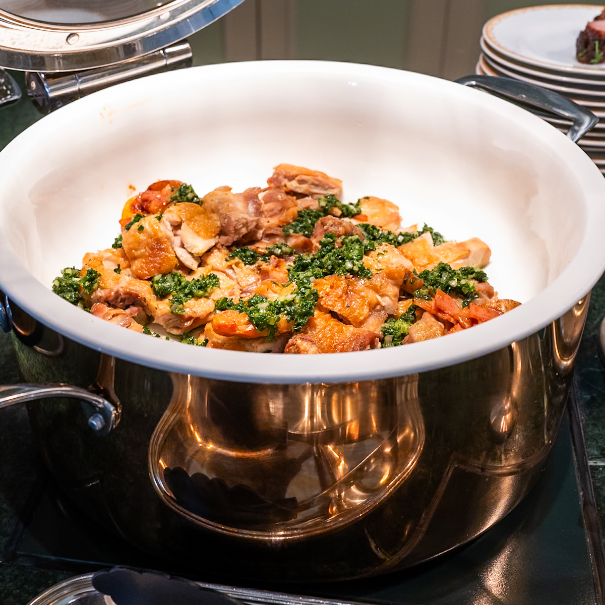 ローストチキン　サルサヴェルデ