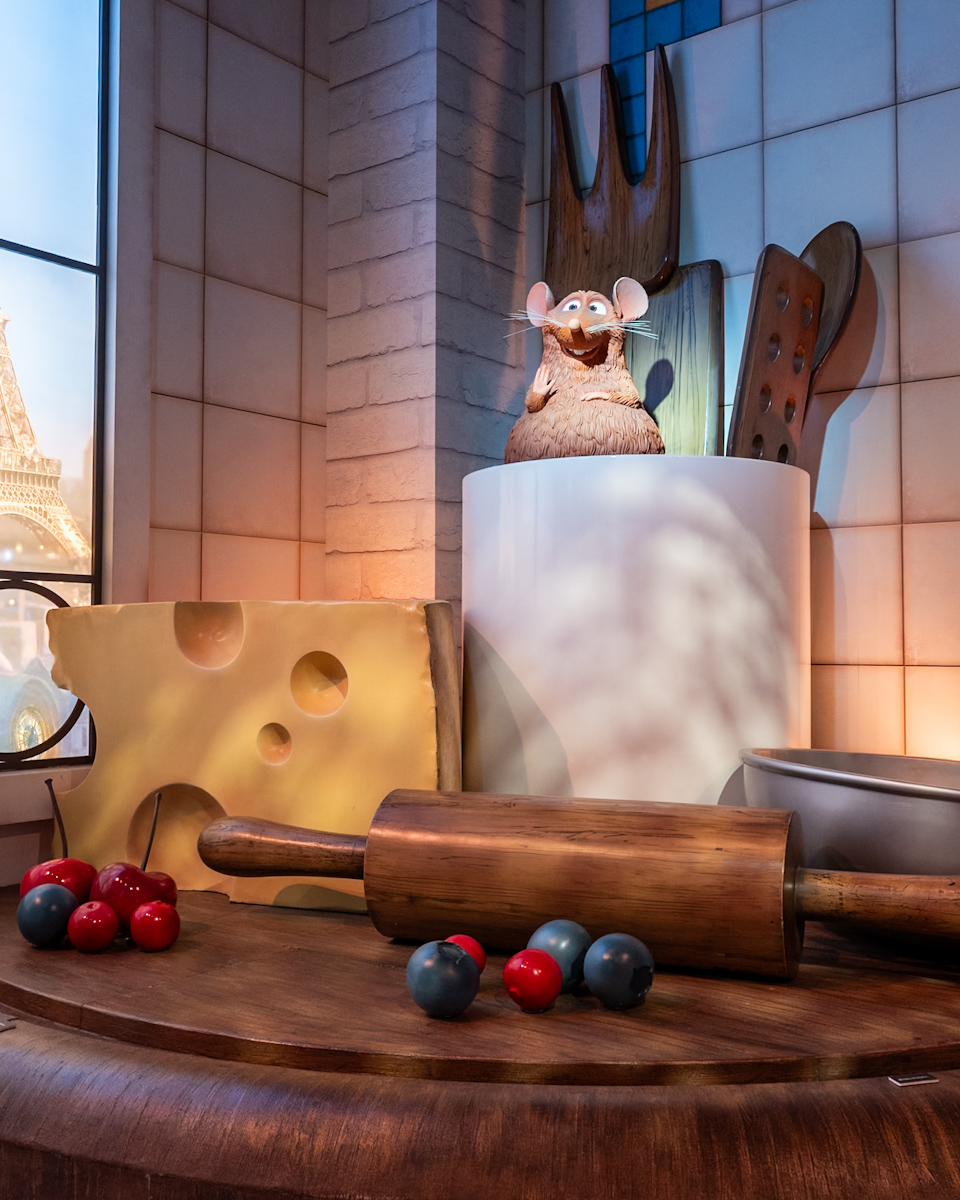 『レミーのおいしいレストラン』エミールと食材