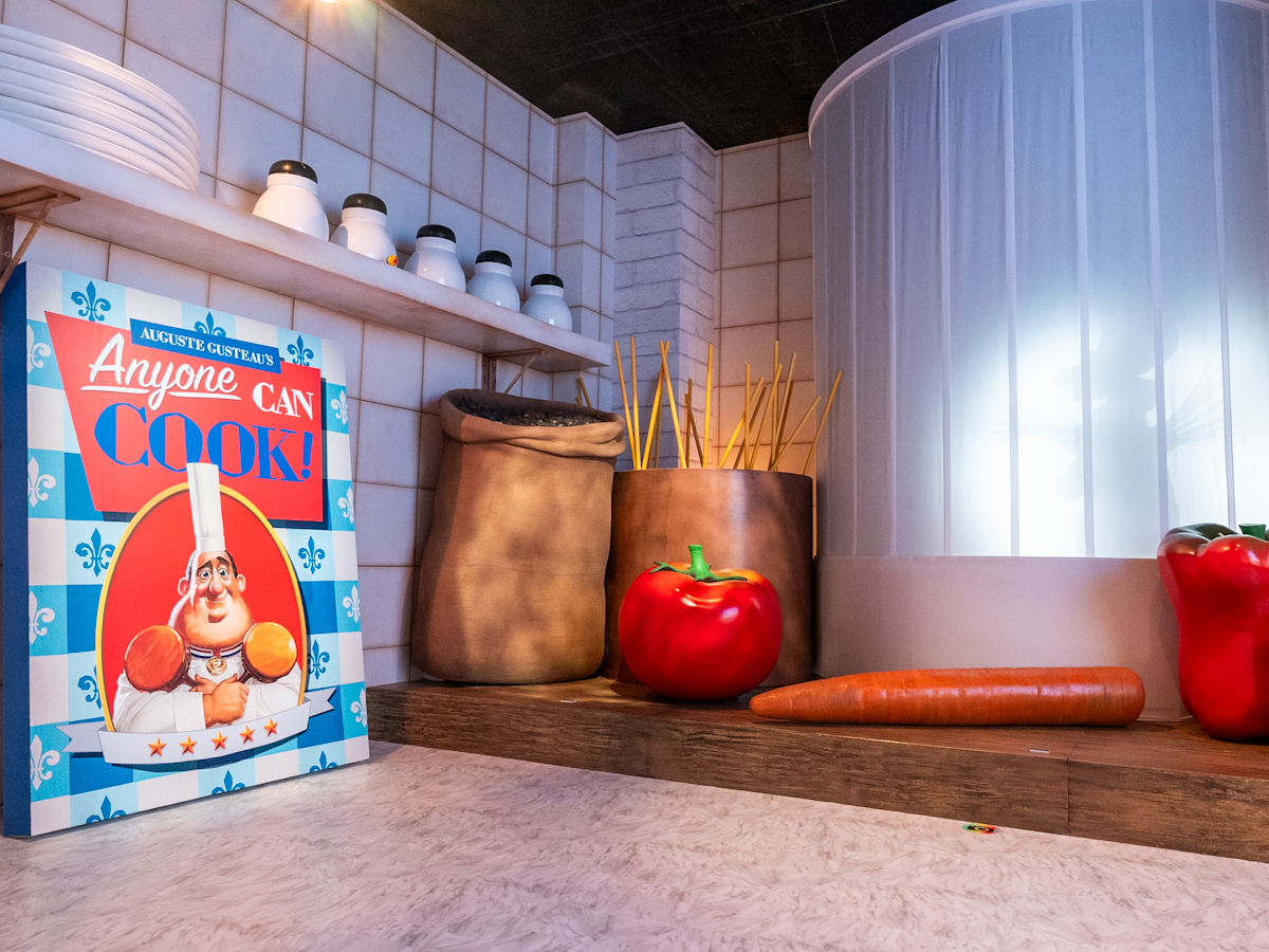 『レミーのおいしいレストラン』のお部屋