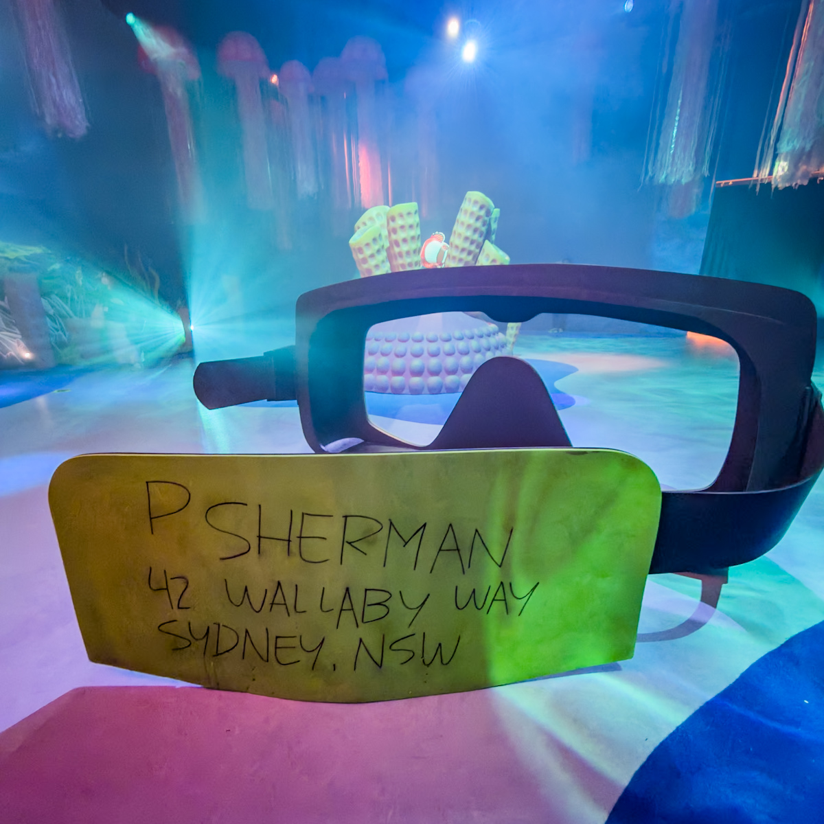 ダイバーのマスク　プレート