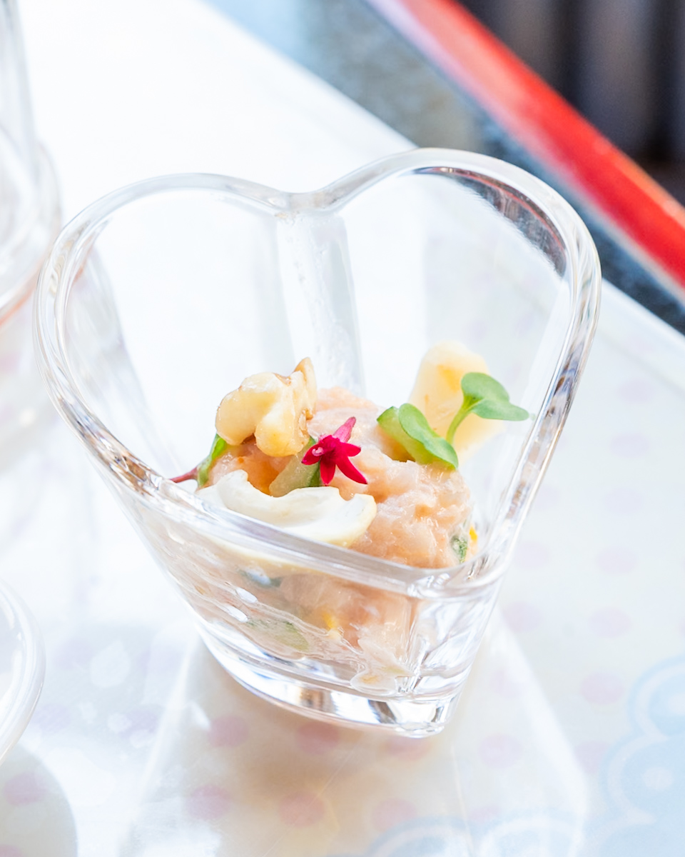 海老とナッツのカクテルソース