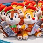 東京ディズニーリゾート「チップとデール」お誕生日デザインぬいぐるみ・ぬいぐるみバッジお土産
