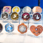 東京ディズニーランド「ガラスの靴」コンパクトミラー　ディズニープリンセス　ミッキー、ミニー