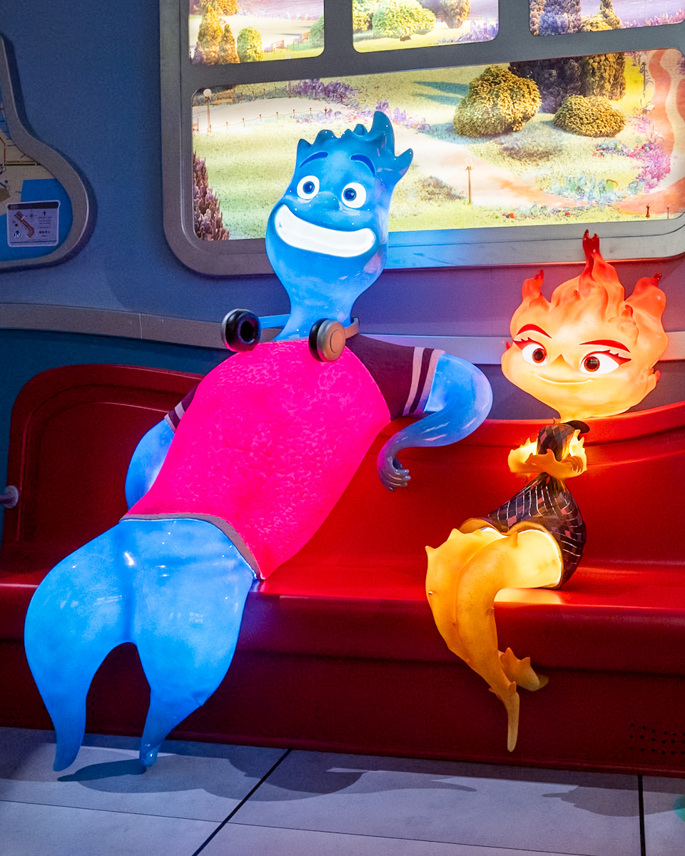 『マイ・エレメント』ウェイドとエンバー