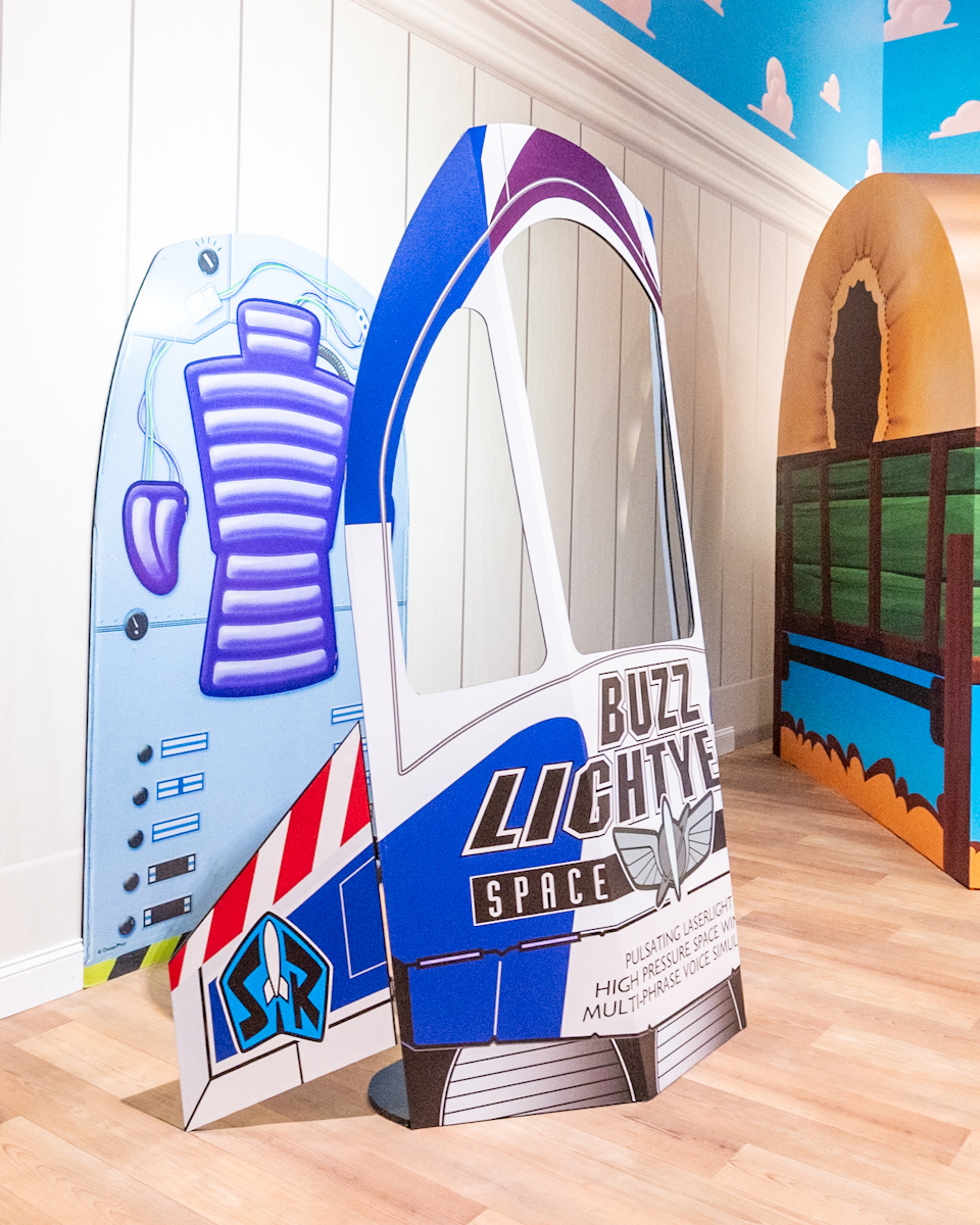 バズ・ライトイヤーのフォトスポット