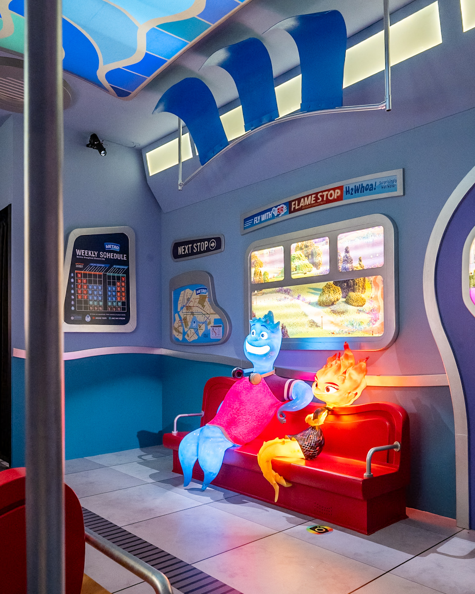 『マイ・エレメント』のお部屋　地下鉄