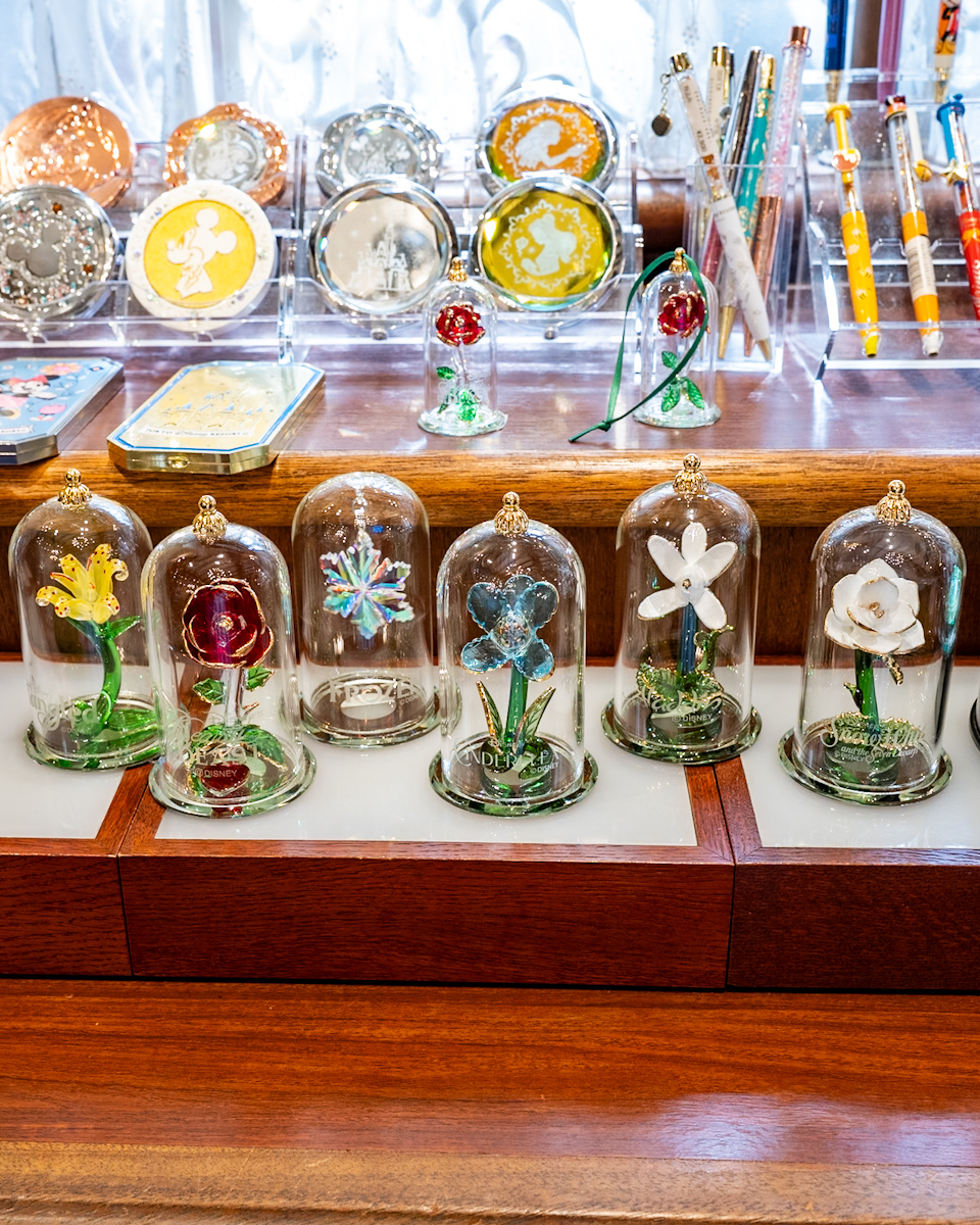 東京ディズニーランド プリンセスガラスドーム・置物お土産