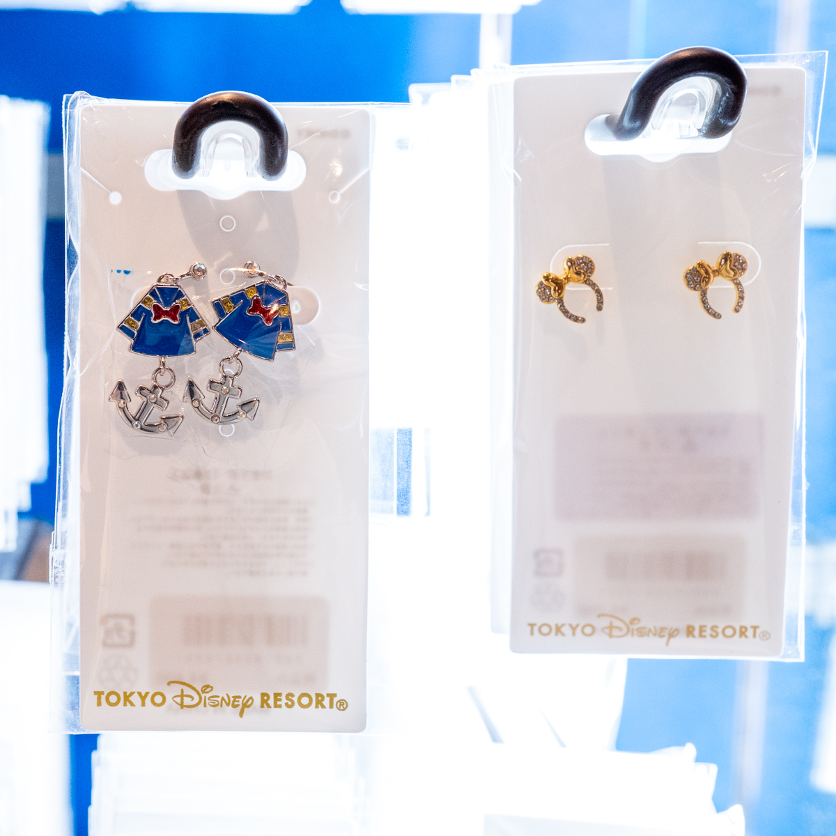 東京ディズニーランド「ガラスの靴」ドナルドイヤリング2