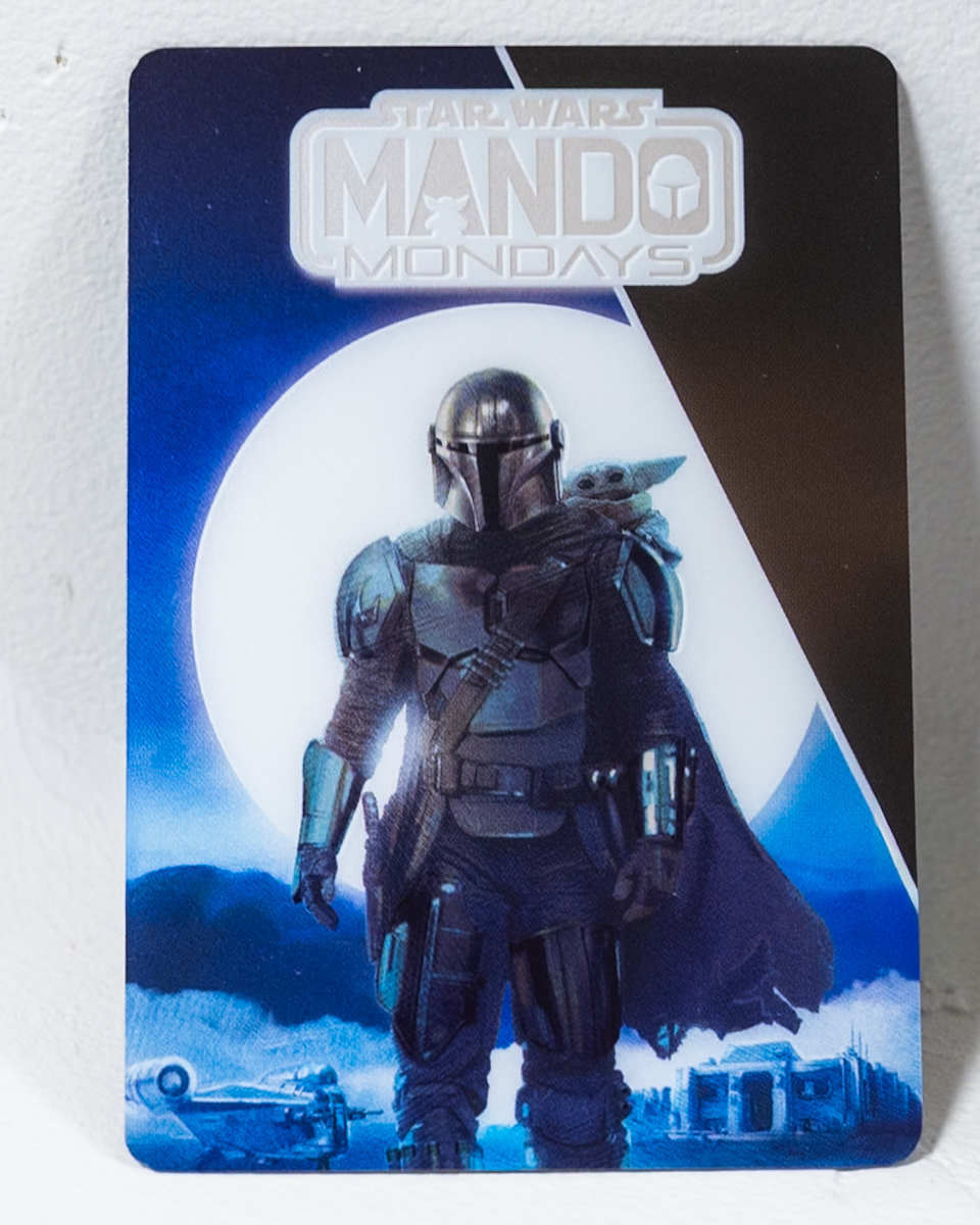 “MANDO MONDAYS” オリジナルノベルティカード
