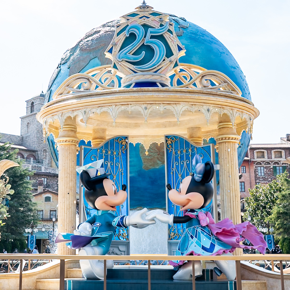 東京ディズニーシー25周年”スパークリング・ジュビリー”デコレーション　ディズニーシー・アクアスフィア2