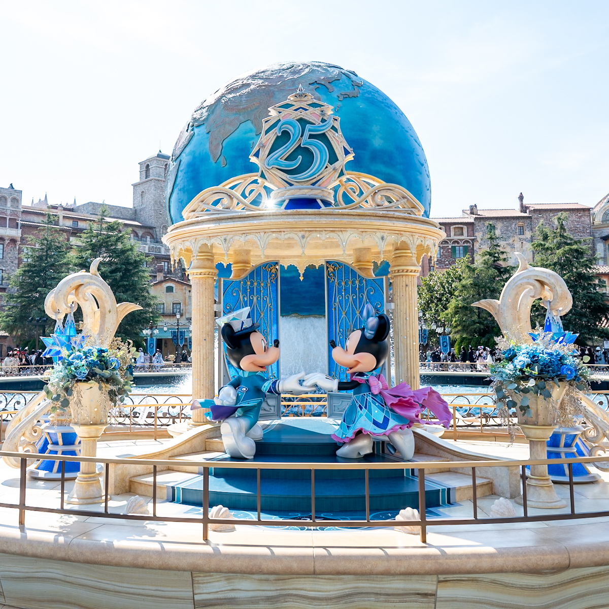 東京ディズニーシー25周年”スパークリング・ジュビリー”デコレーション　ディズニーシー・アクアスフィア