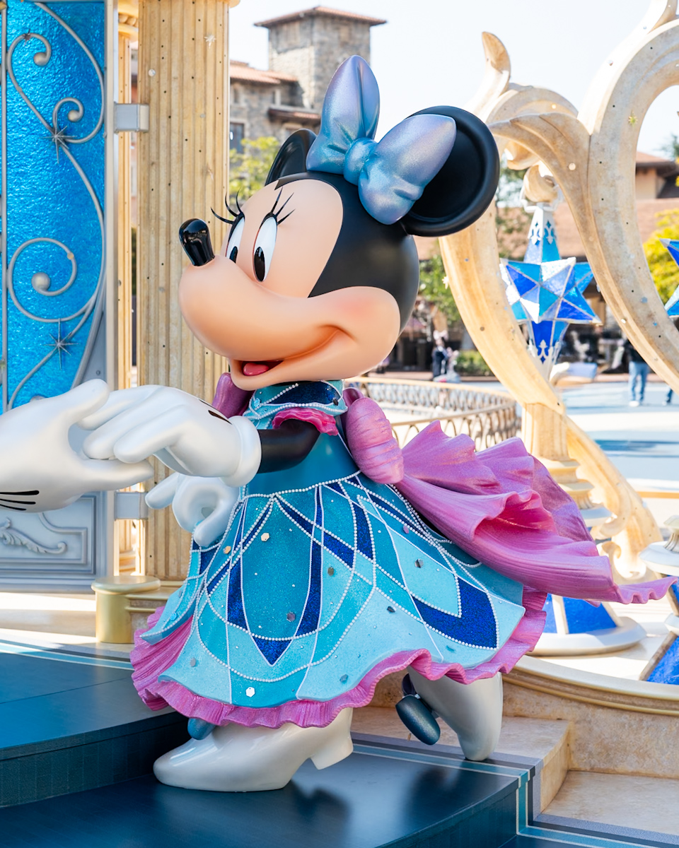 東京ディズニーシー25周年”スパークリング・ジュビリー”デコレーション　ディズニーシー・アクアスフィア　ミニーマウス