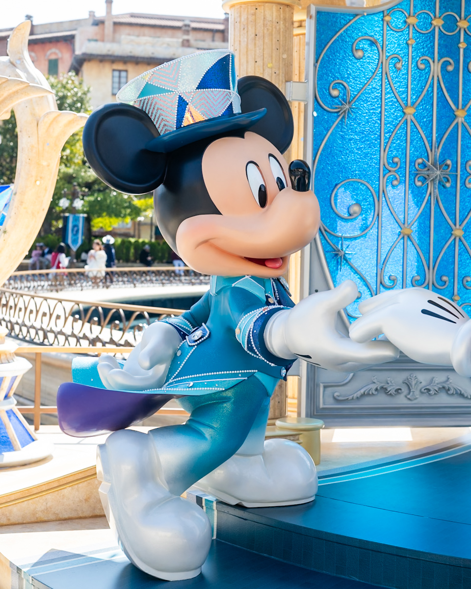 東京ディズニーシー25周年”スパークリング・ジュビリー”デコレーション　ディズニーシー・アクアスフィア　ミッキーマウス