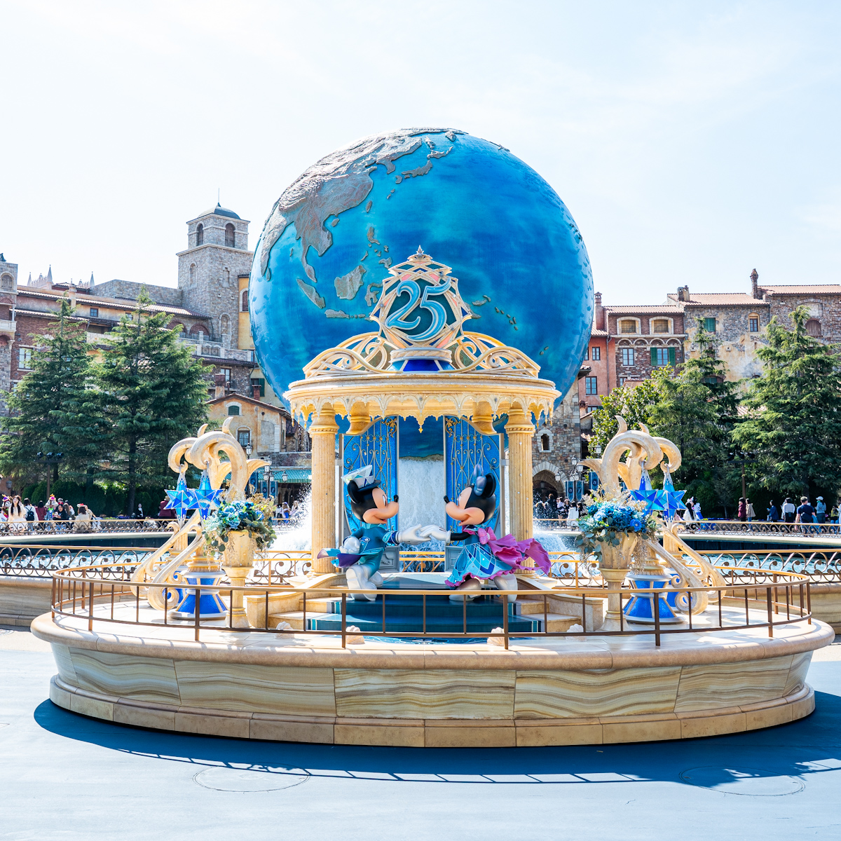 東京ディズニーシー25周年”スパークリング・ジュビリー”デコレーション