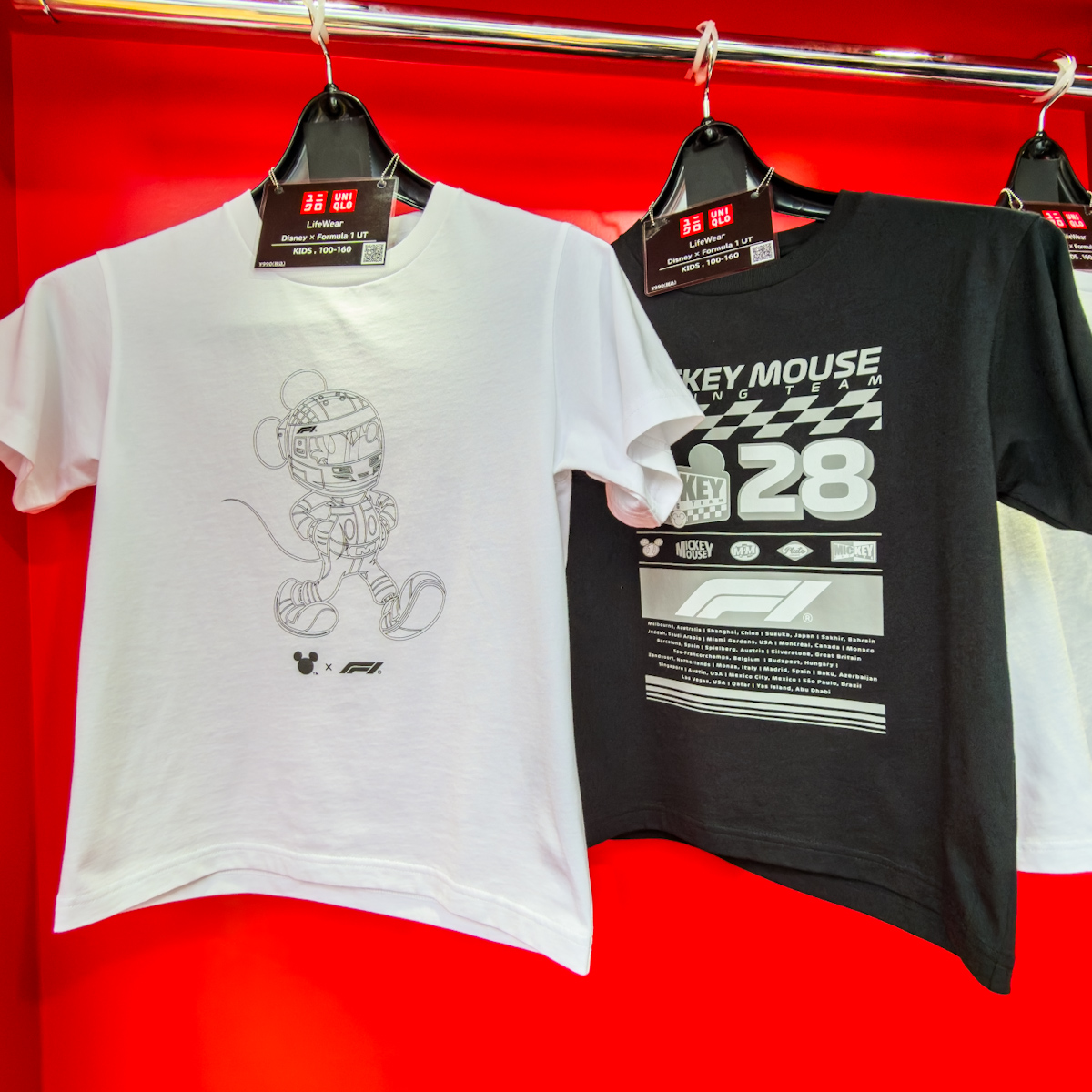 ディズニー×F1コラボレーション「Fuel the Magic」キャンペーン　UNIQLO