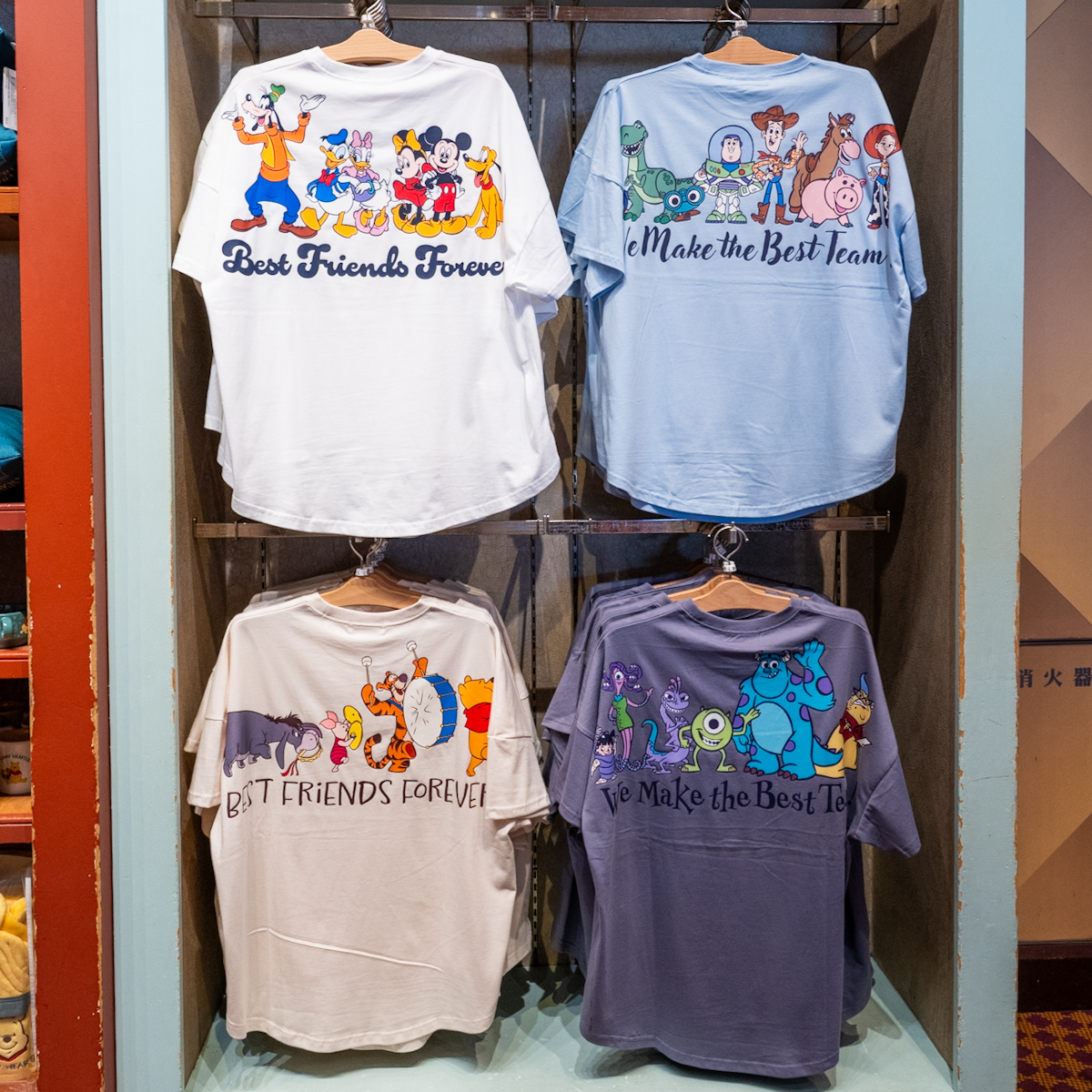 東京ディズニーリゾート ビッグシルエットTシャツ