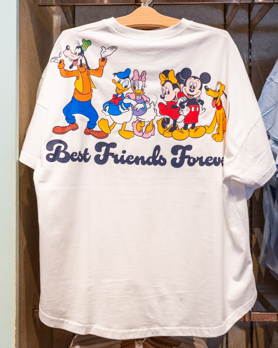 ミッキー＆フレンズビッグシルエットTシャツ