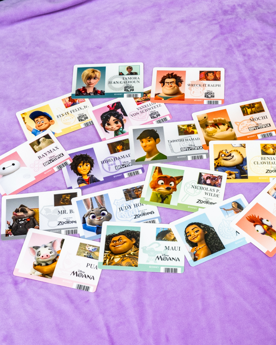 ディズニーストア『ベイマックス』『ズートピア』『モアナと伝説の海』『シュガー・ラッシュ』のステッカー
