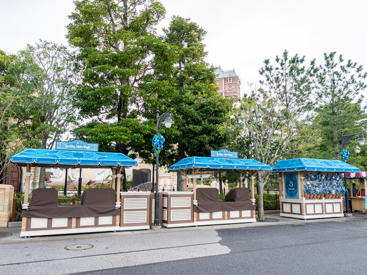 東京ディズニーシー25周年”スパークリング・ジュビリー”期間限定フードワゴン1