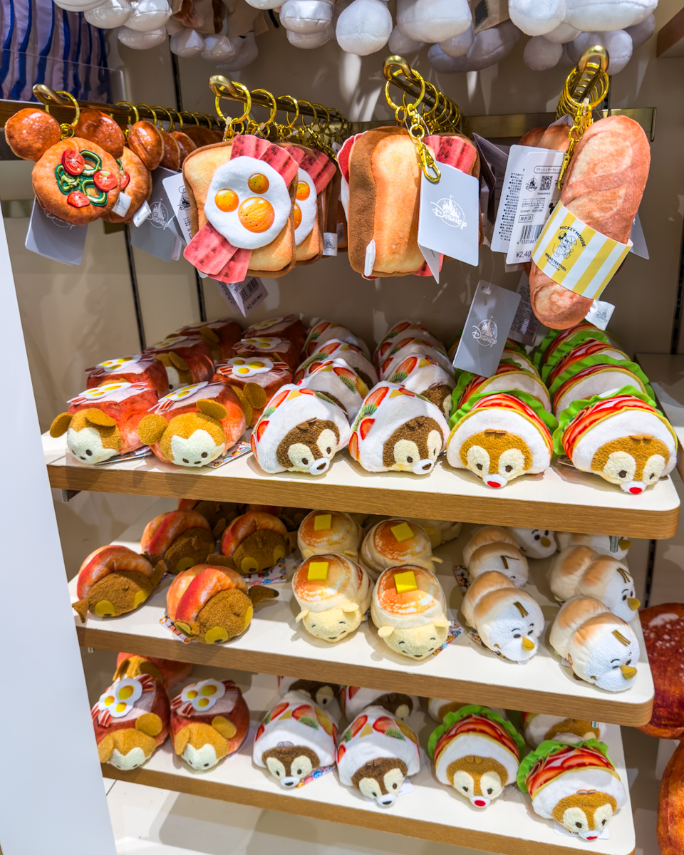 ミッキー ぬいぐるみキーホルダー・キーチェーン MICKEY'S BAKERY1