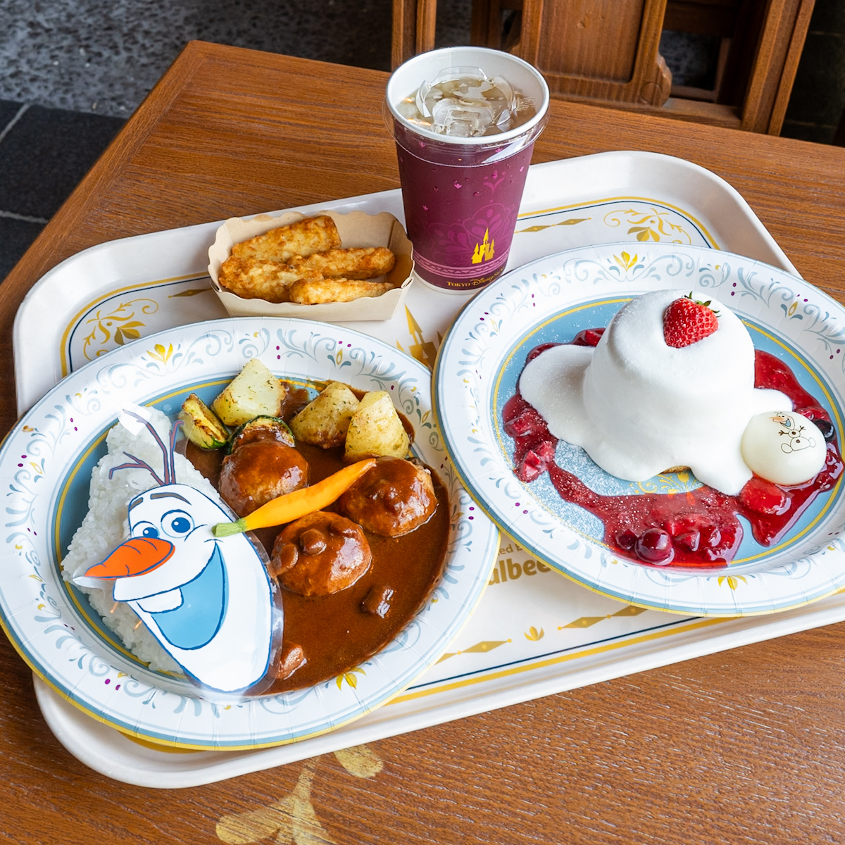 アレンデールロイヤルバンケット　新作グランドニュー　オラフメニュー