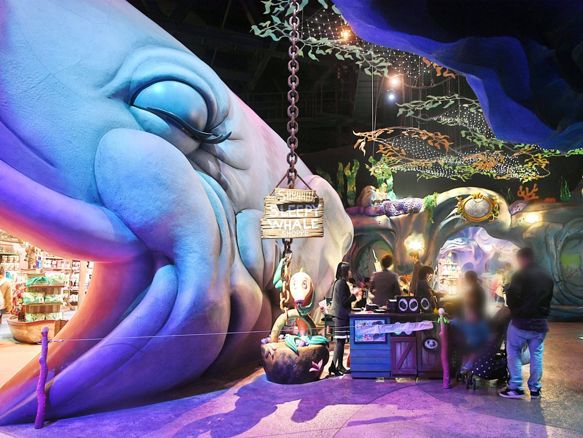 東京ディズニーシー「スリーピーホエール・ショップ（制作物）」カリカチュア