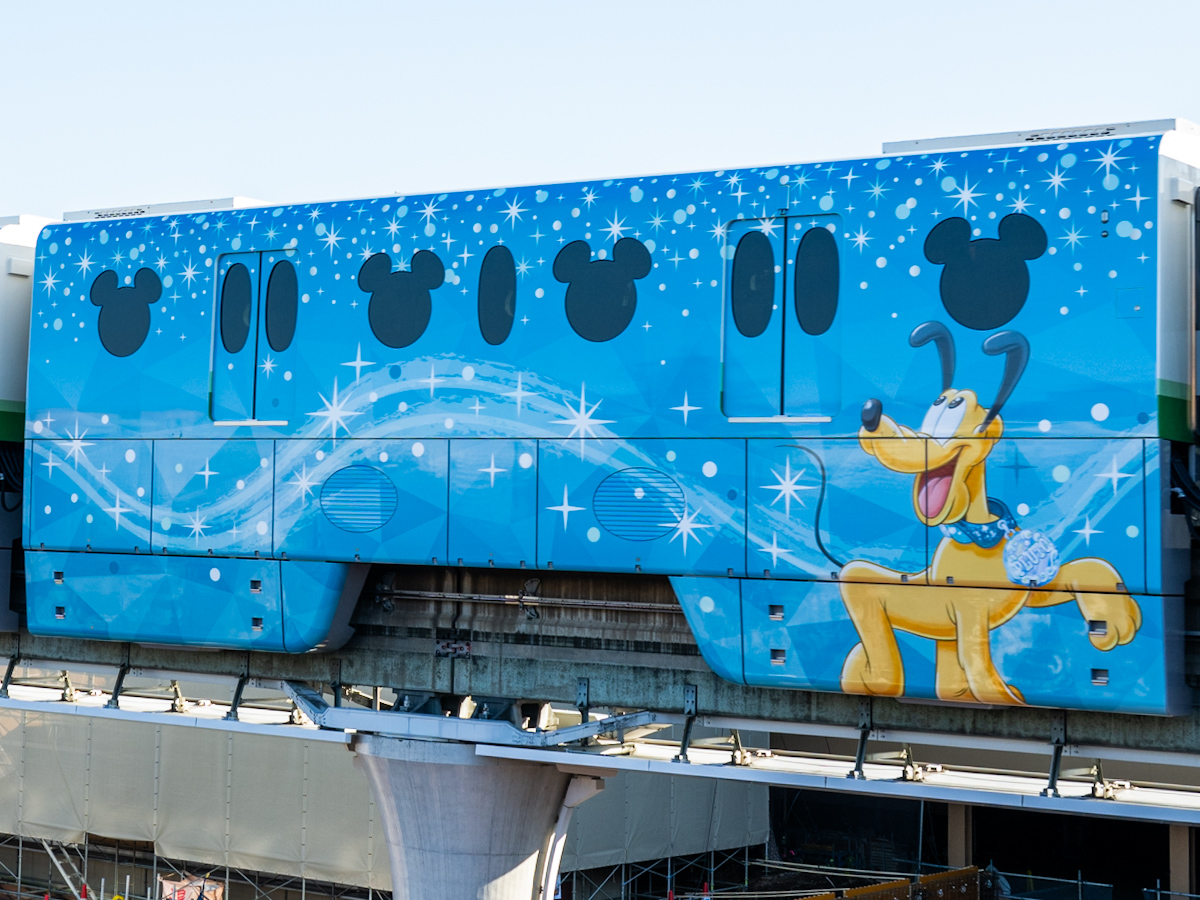 ディズニーリゾートライン「東京ディズニーシー25周年“スパークリング・ジュビリー”ライナー」プルート