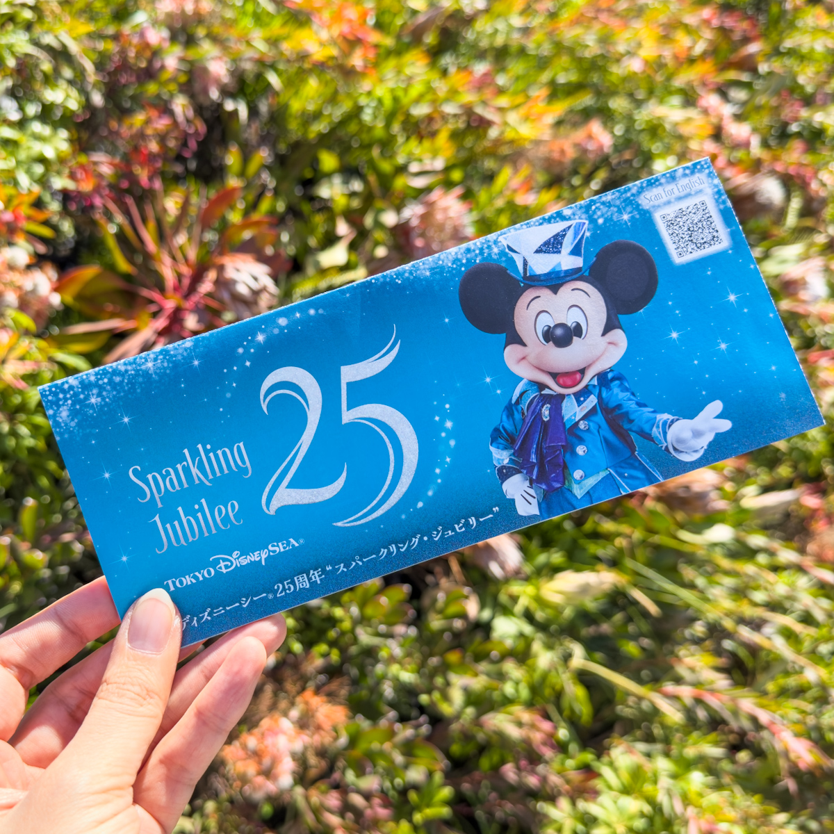 東京ディズニーシー25周年リーフレット