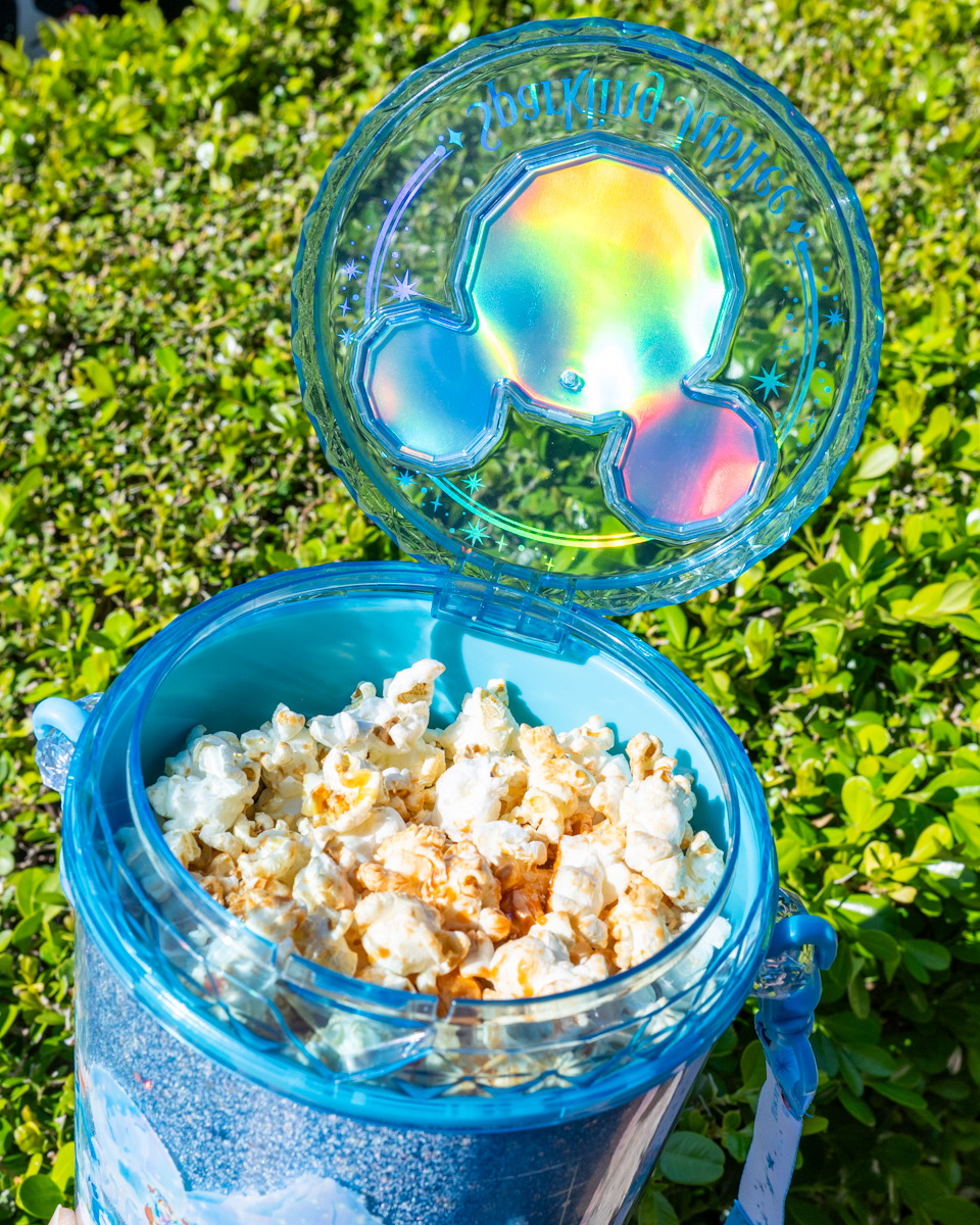 東京ディズニーシー25周年”スパークリング・ジュビリー”ポップコーンバケット 中