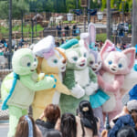 東京ディズニーシー25周年”スパークリング・ジュビリー”エンターテイメント「スパークリング・ジュビリー・セレブレーション」ミッキー広場　オル・メル、リーナ・ベル、クッキー・アン、ステラ・ルー