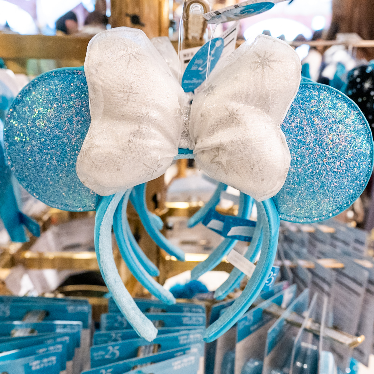 東京ディズニーシー25周年”スパークリング・ジュビリー”カチューシャ（ブルー