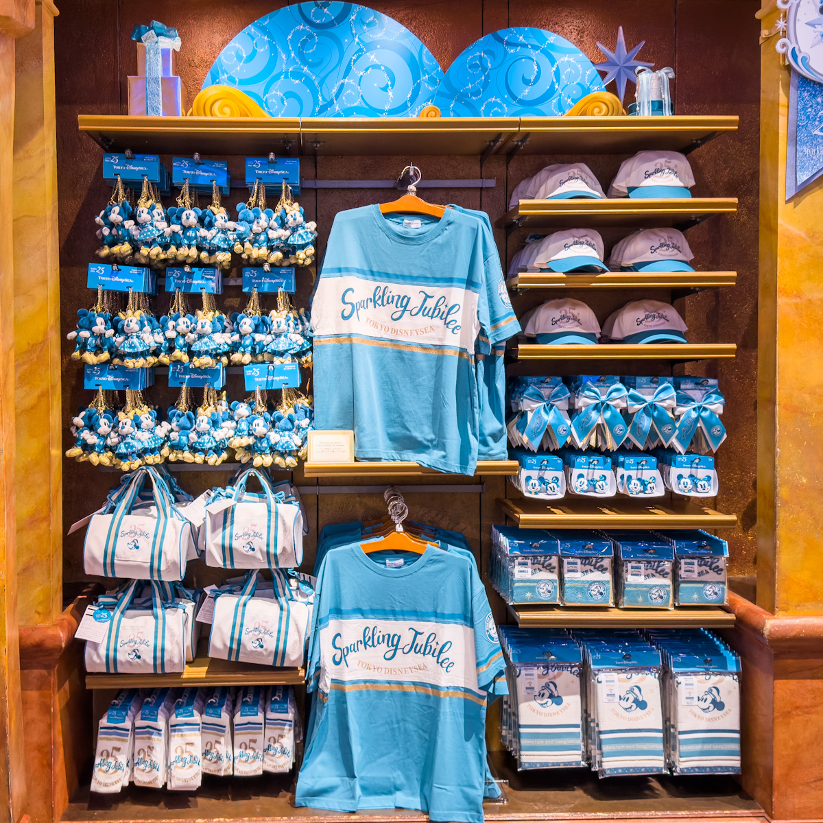 東京ディズニーシー25周年”スパークリング・ジュビリー”スペシャルグッズ