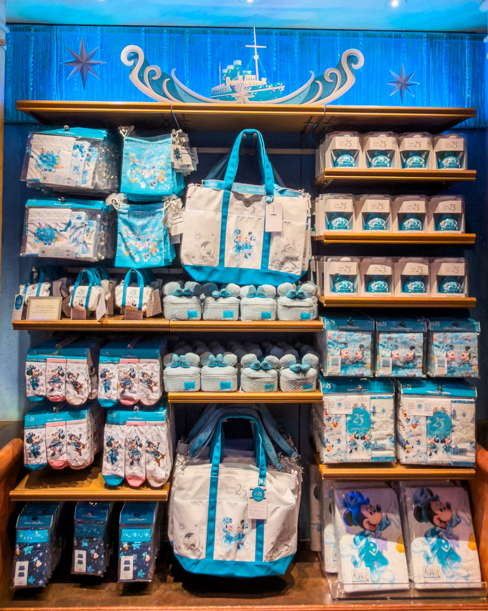 東京ディズニーシー25周年”スパークリング・ジュビリー”スペシャルグッズ