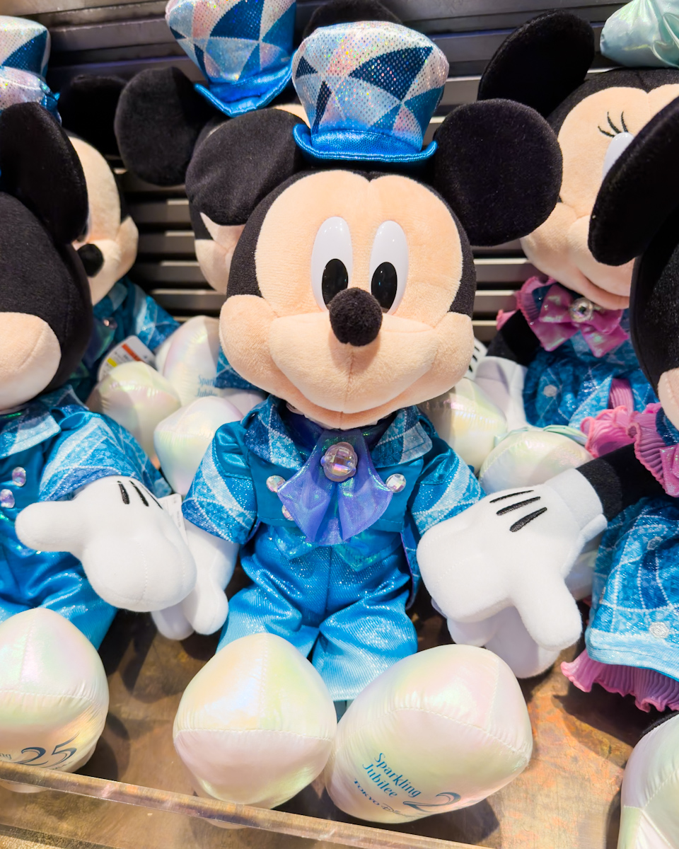 TDS25周年ミッキーぬいぐるみ