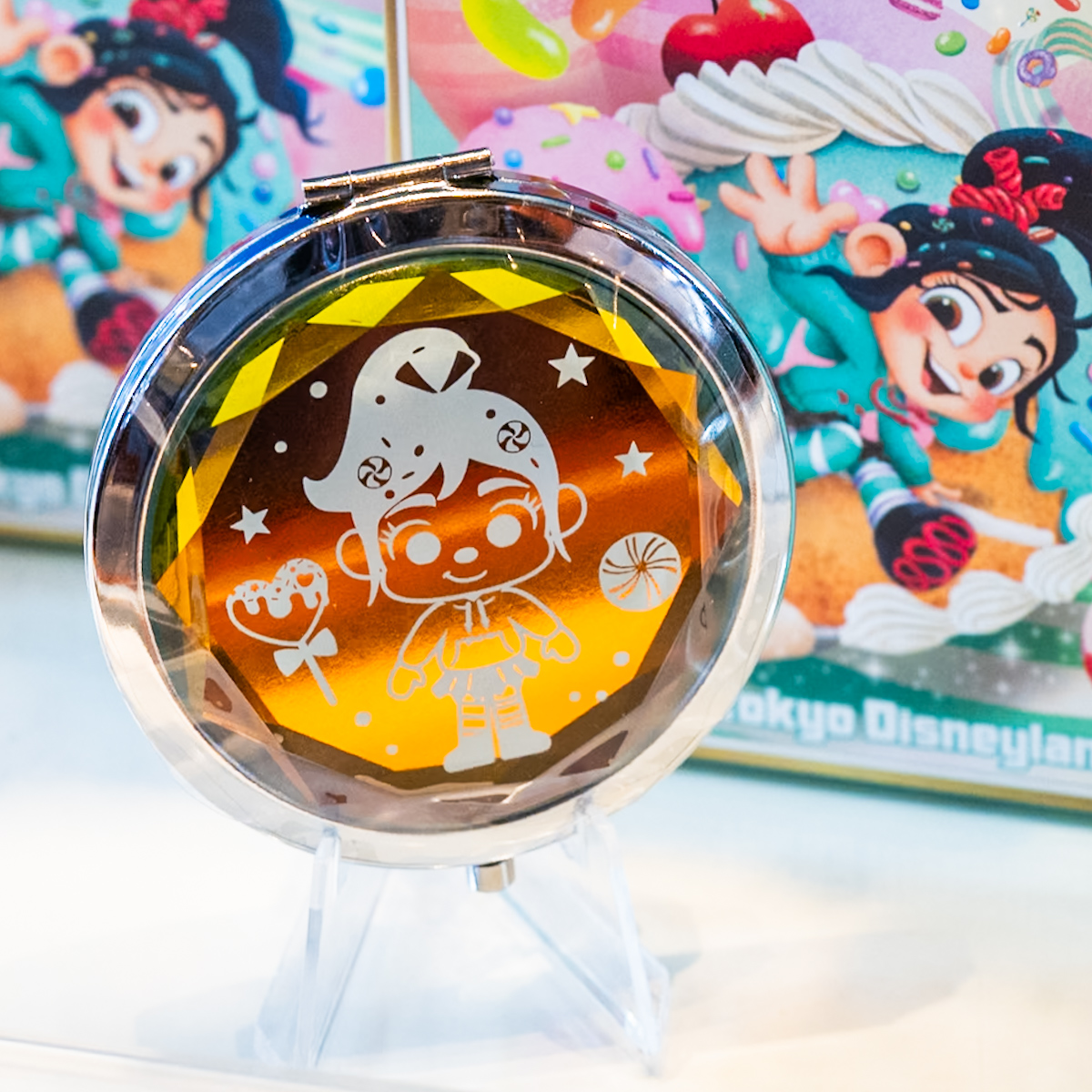 コンパクトミラー ヴァネロペ