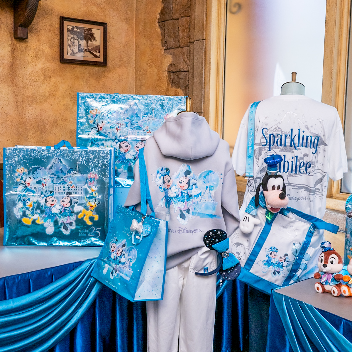 東京ディズニーシー25周年”スパークリング・ジュビリー”スペシャルグッズお土産
