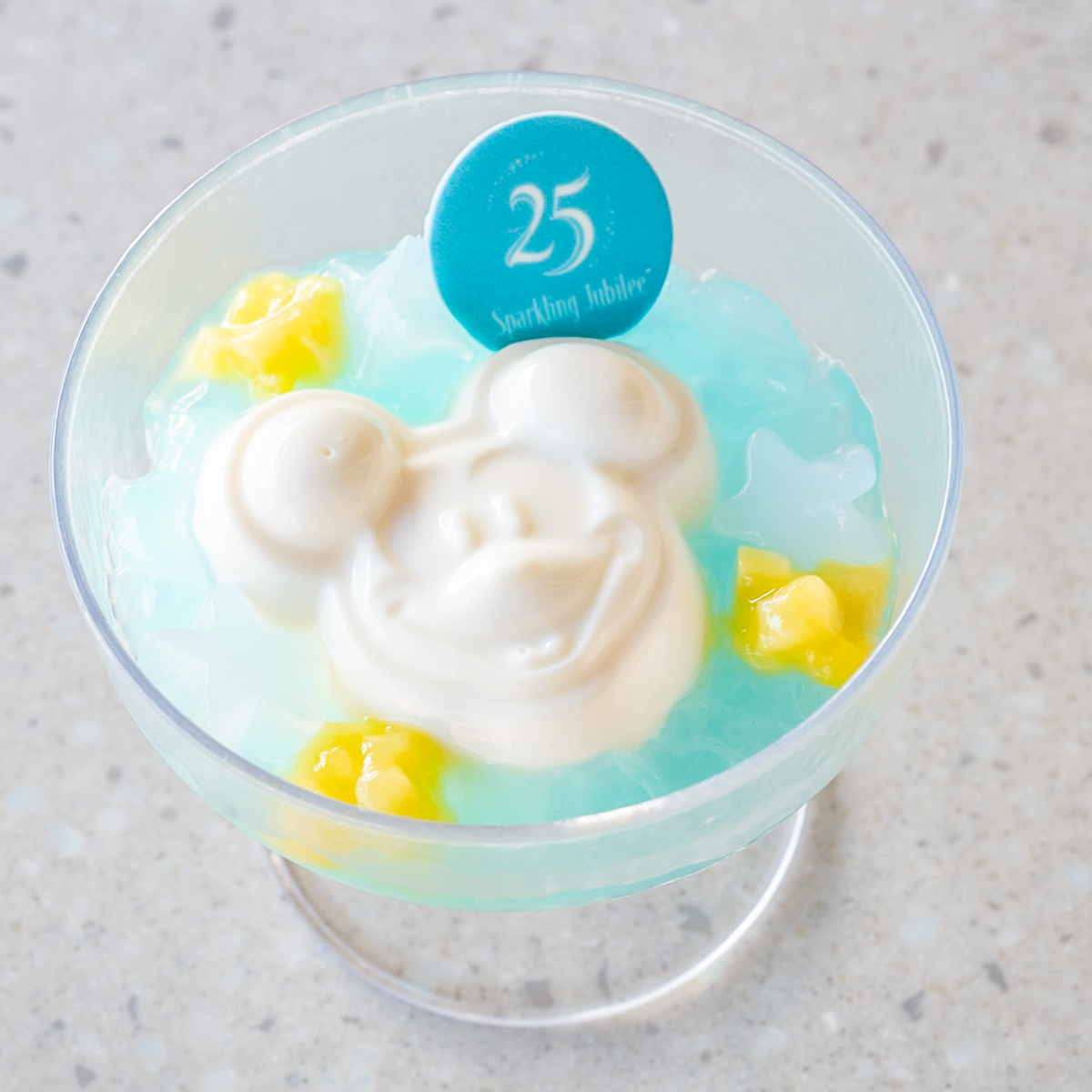 パンナコッタ、ライチー&マンゴー