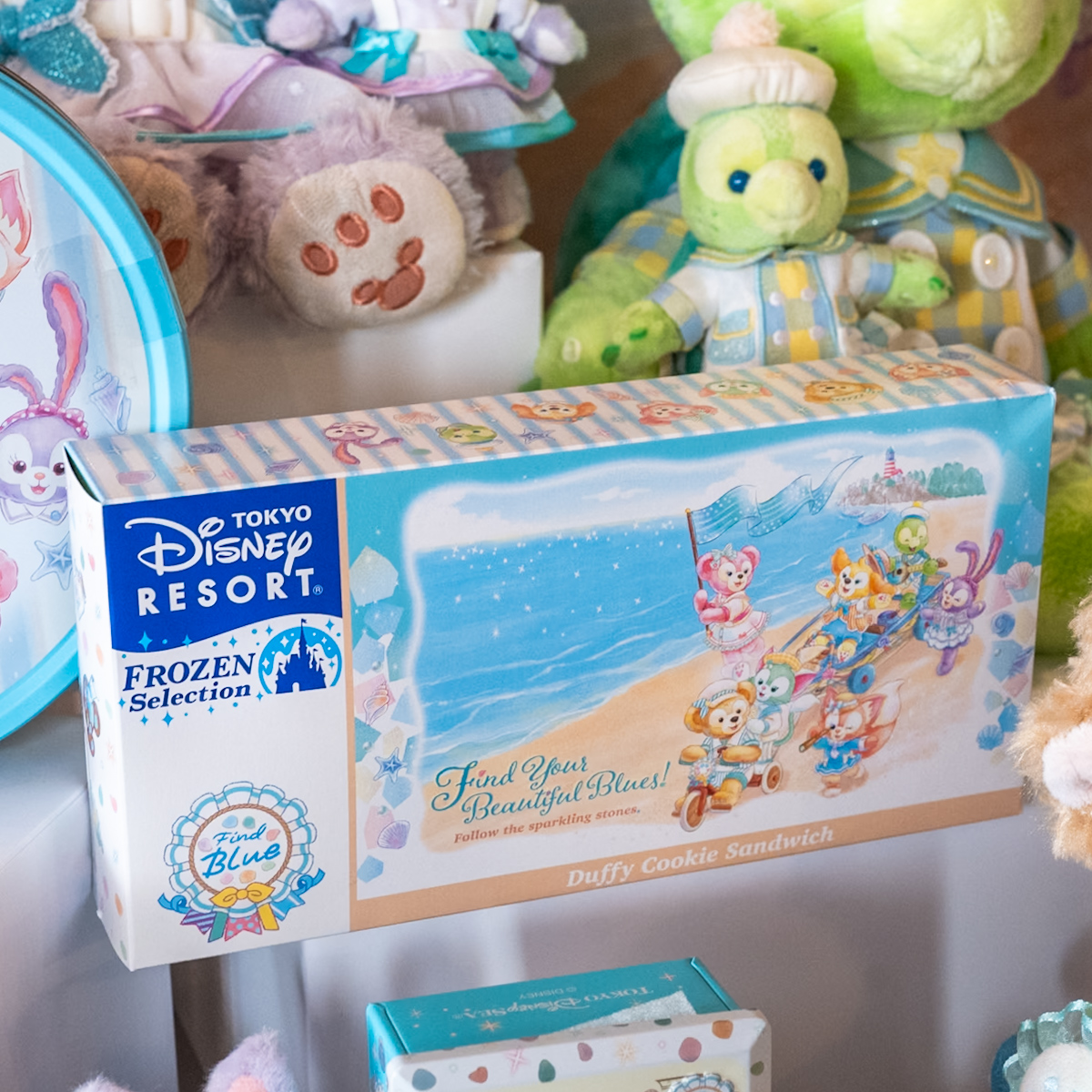 東京ディズニーリゾート・フローズンセレクション　ダッフィークッキーサンド（キャラメルクリーム）